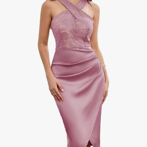 Grace karin aqua teal cocktail dress 10 NWT - Picture 2 of 7